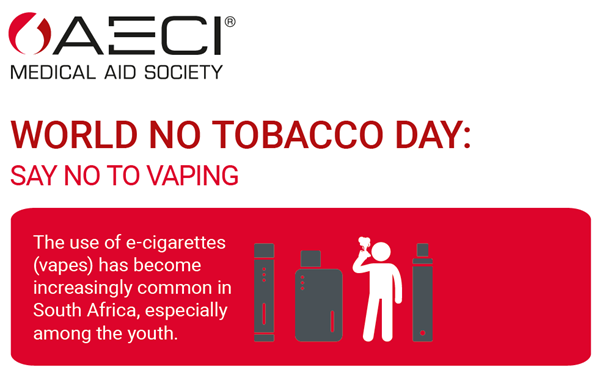AECI Say no to vaping infographic header image May 2026 