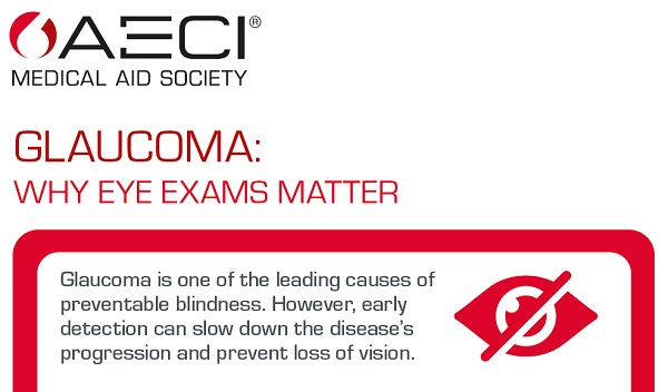 Glaucoma infographic header image March 2025