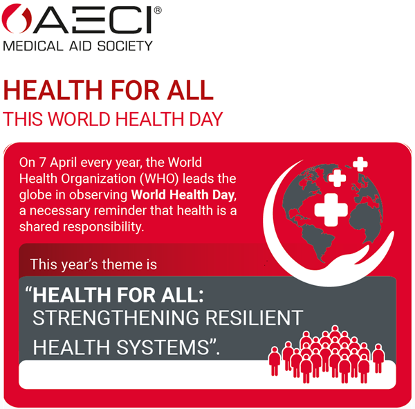 AECI World Health Day infographic header image April 2026