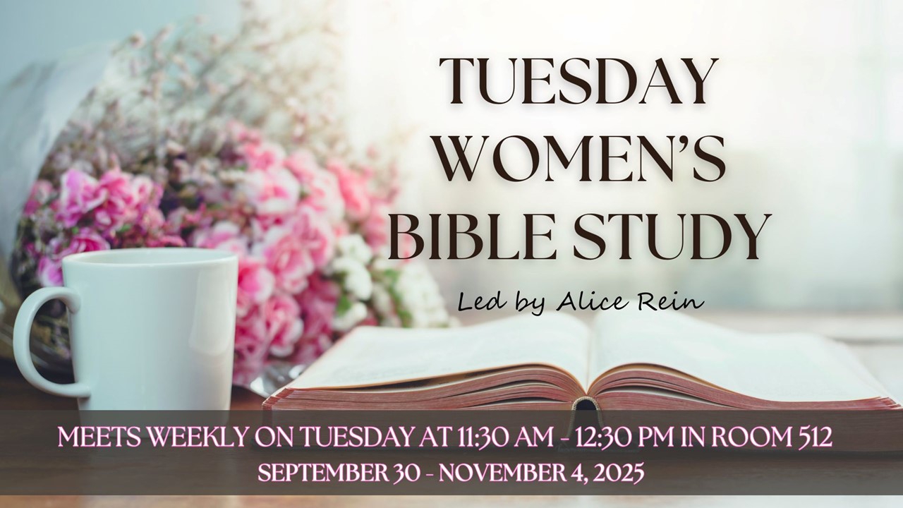Tuesday Women's Bible Study - Weekday