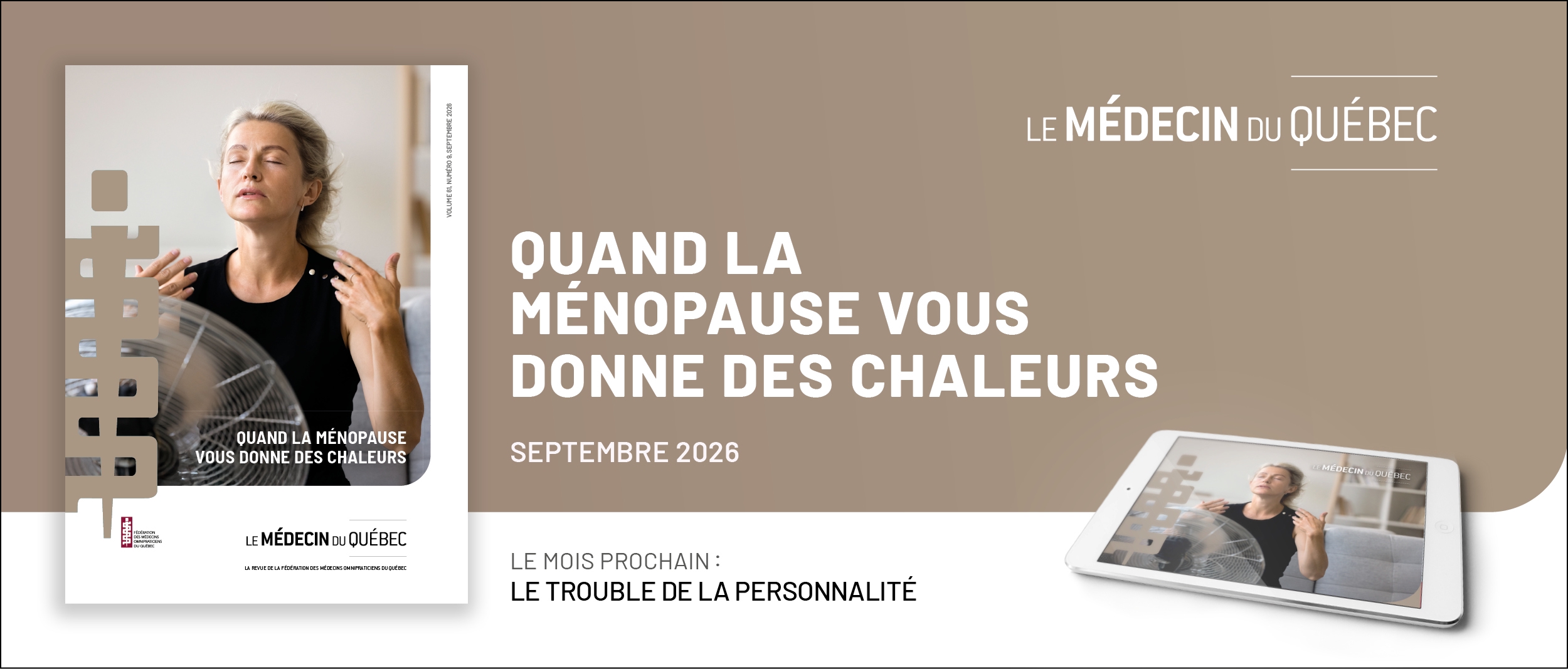 Le médecin du Québec - Septembre 2026