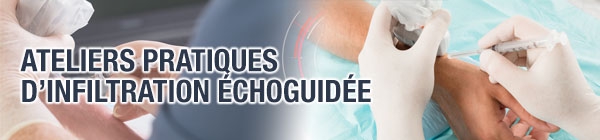 Ateliers pratiques d'infiltration échoguidée
