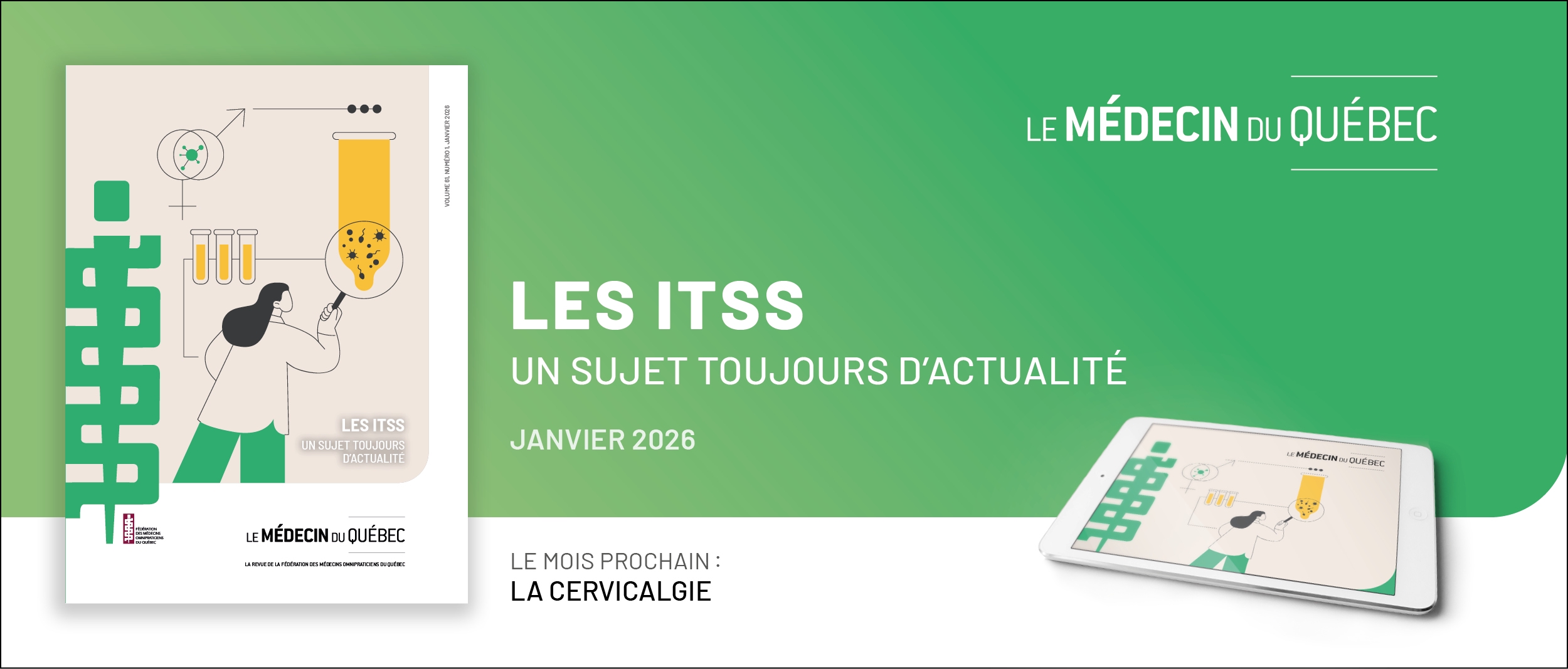 Le médecin du Québec - Janvier 2026