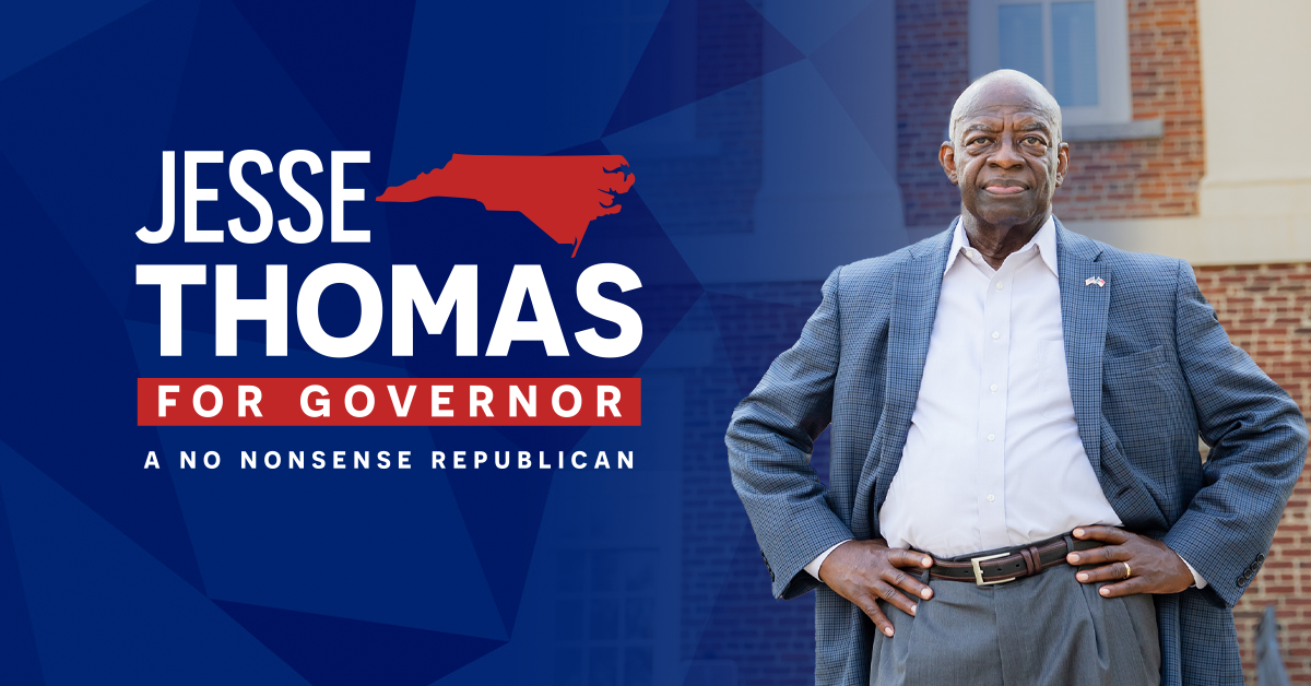 Jesse Thomas for Governor Logo