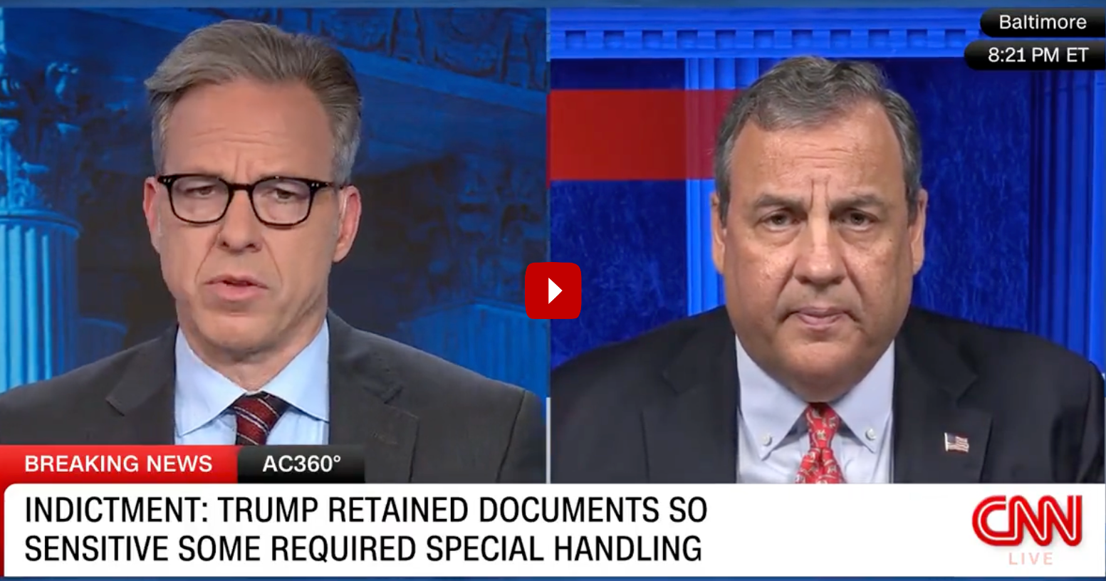 Christie on CNN