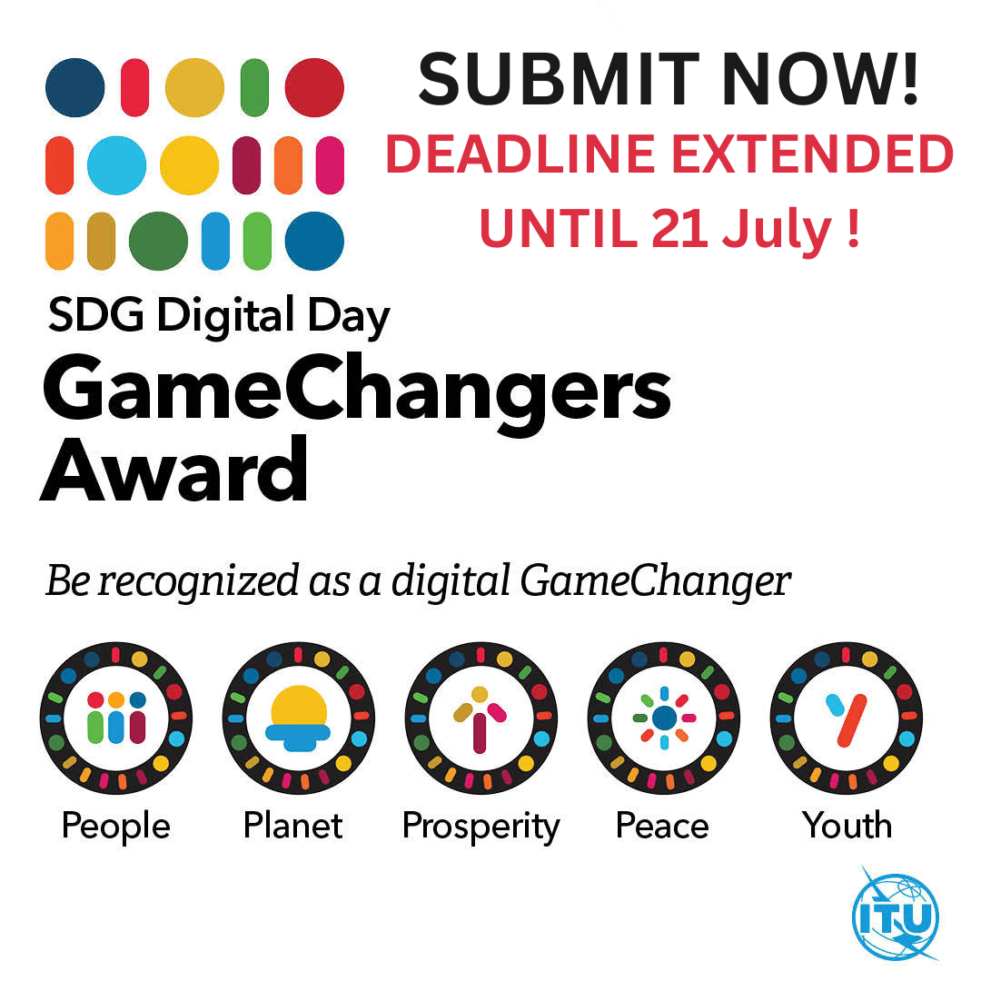 SDG Digital Day GameChangers Award Deadline Extended