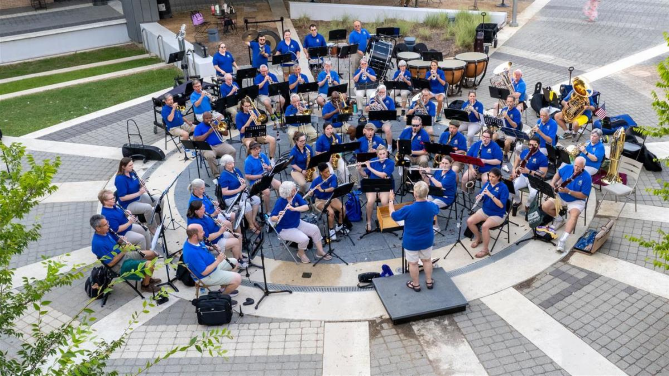 Promotional graphic for the Baton Rouge Concert Band's Fall Concert