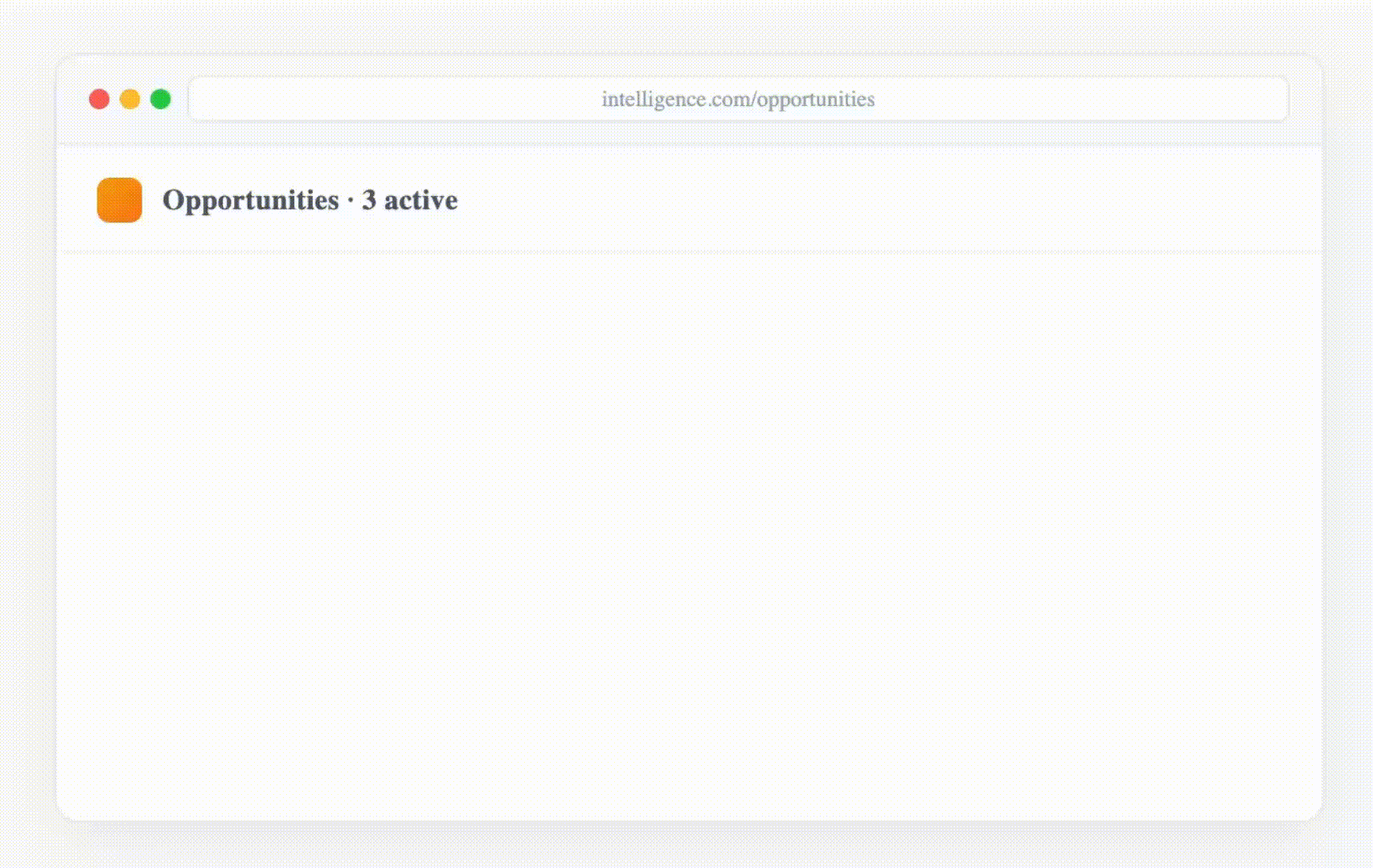 Opportunities CRM
