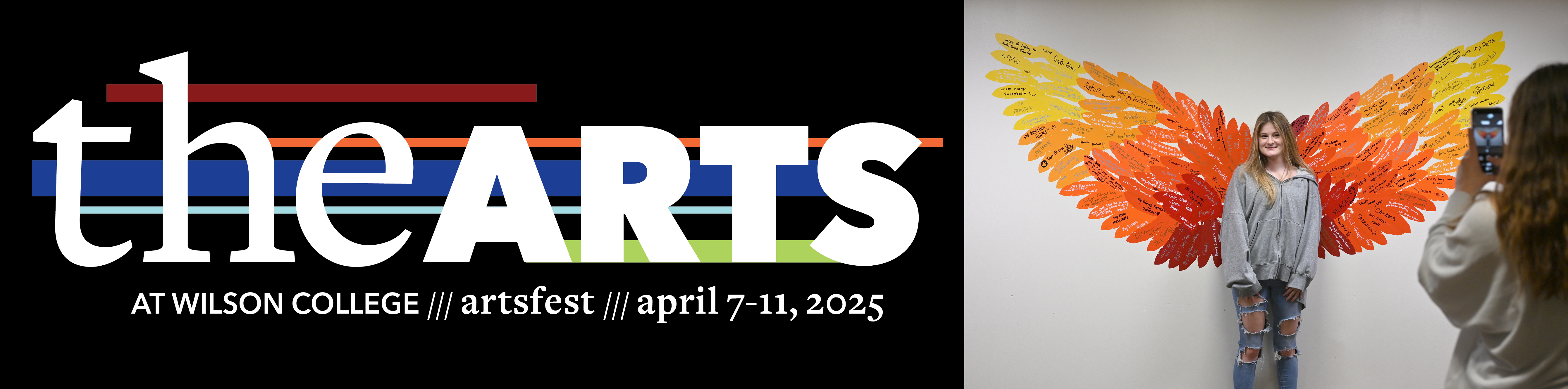 The Arts at Wilson College, ArtsFest, April 7 to 11, 2025