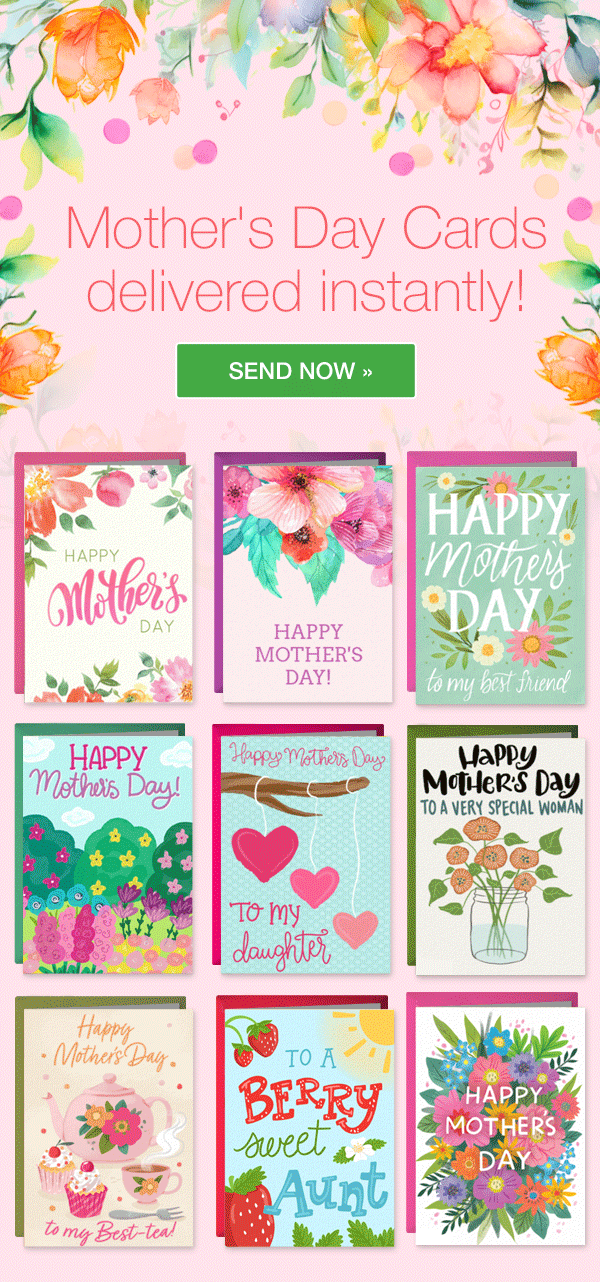 Did you Send Mother’s Day Cards in 5 minutes! Punchbowl