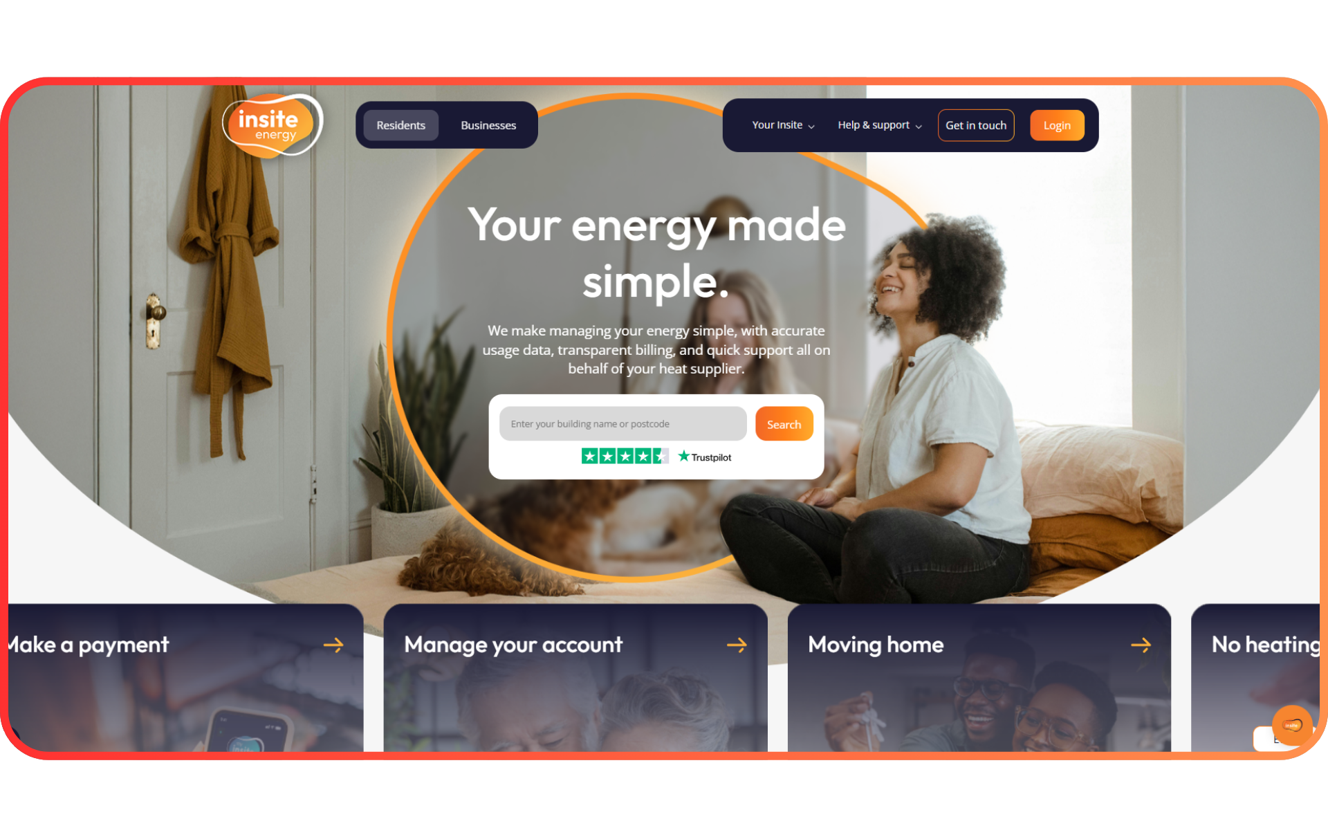 Insite Energy website