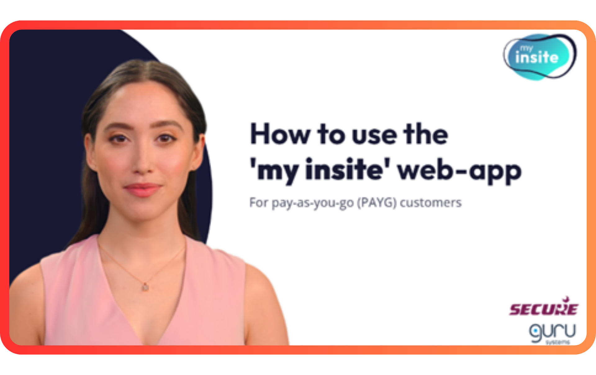 'my insite' video icon