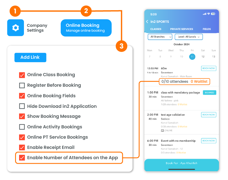 Enable or Disable Checklist
