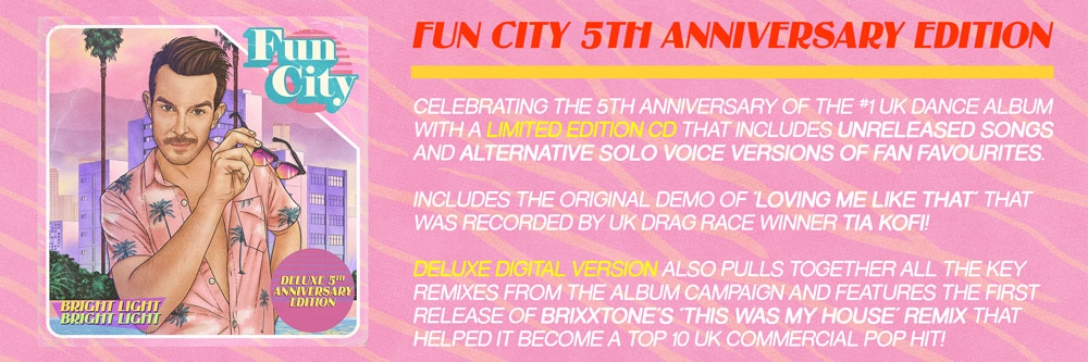 Fun City turns 5! Pre-save now