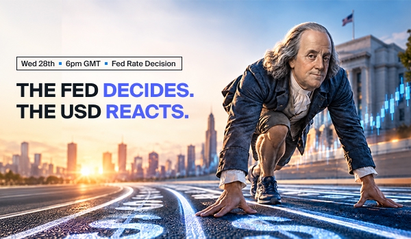 THE FED DECIDES. THE USD REACTS