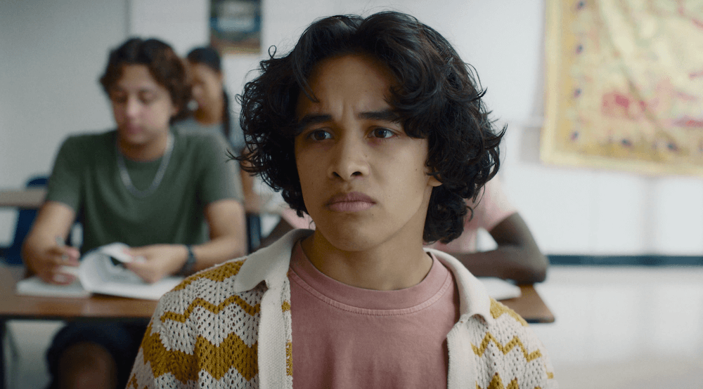 Santiago looking worried as time stops making sense in Tarde
