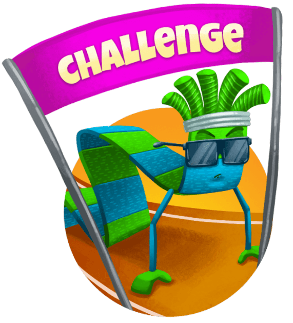 Billy la Bufanda at the starting line for a Wooly Challenge