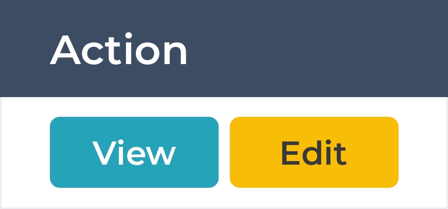 The View and Edit action buttons in LaCore Connect