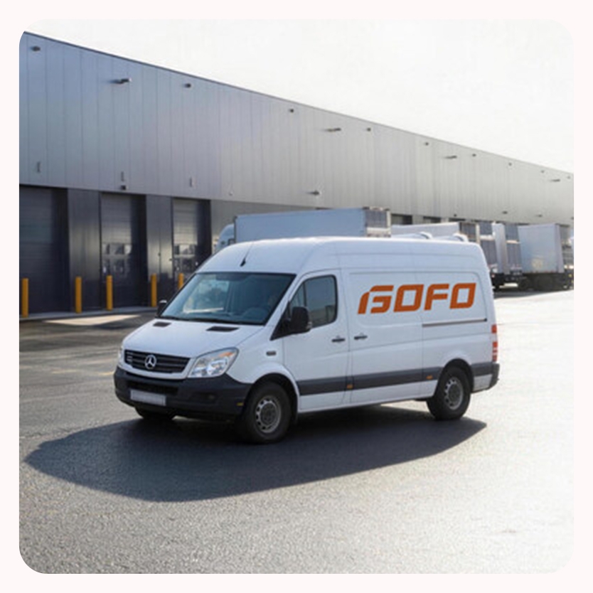 GOFO delivery van