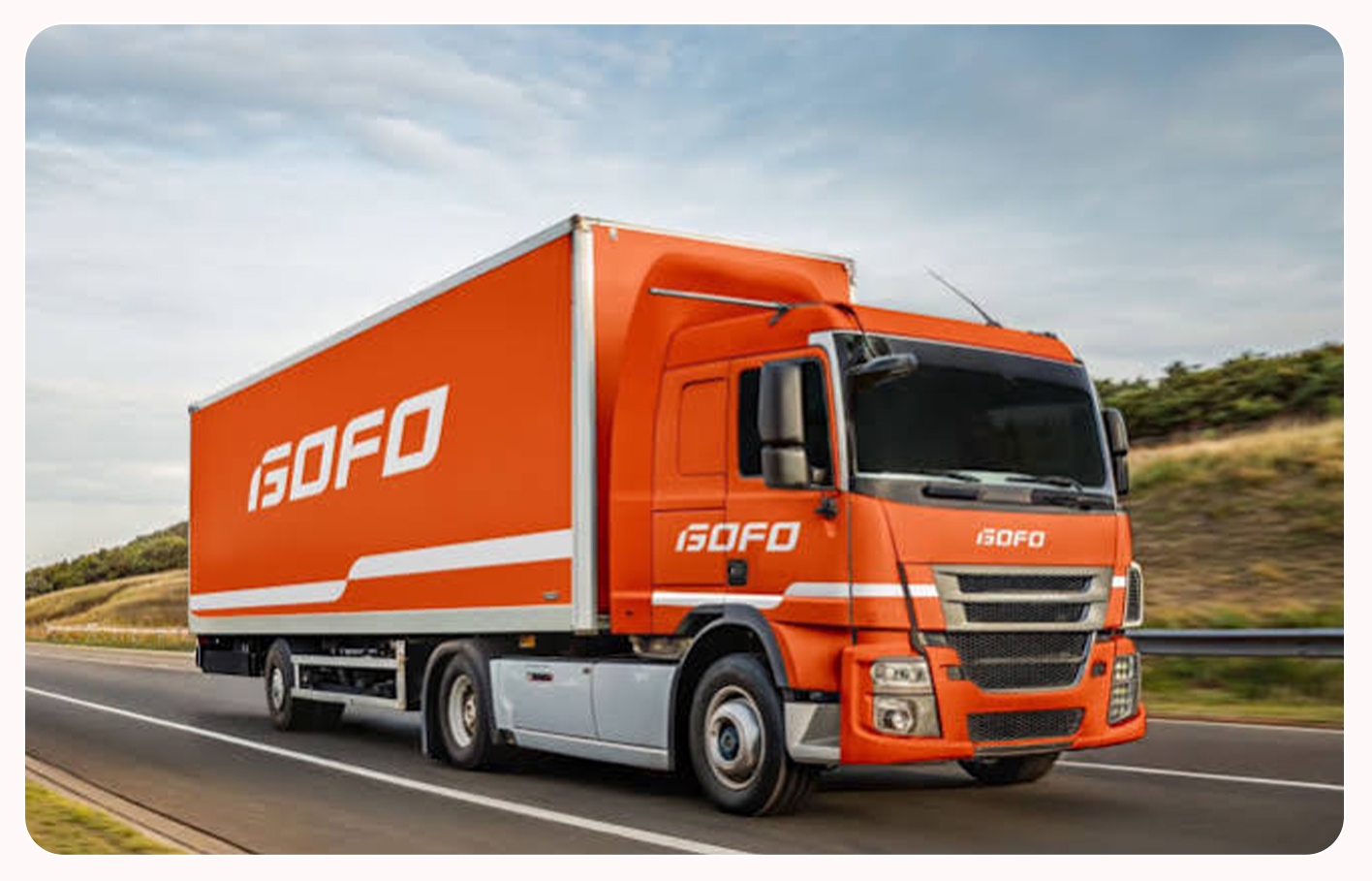 GOFO delivery truck