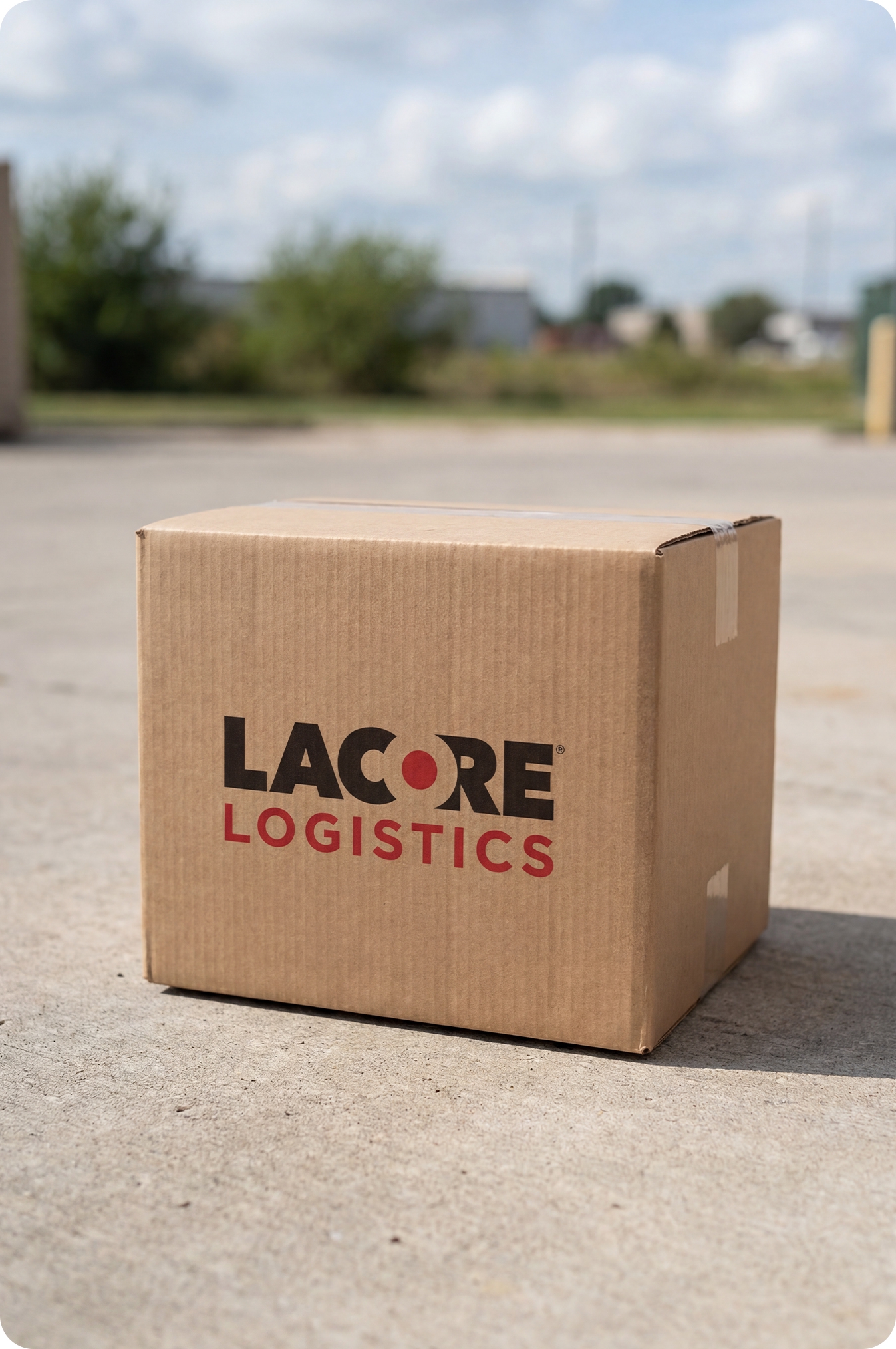 LaCore Logistics shipping box
