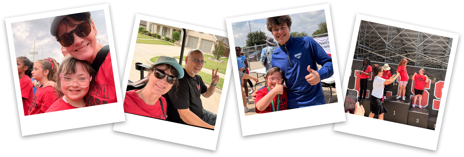 LaCore at the Local Special Olympics event in Melissa