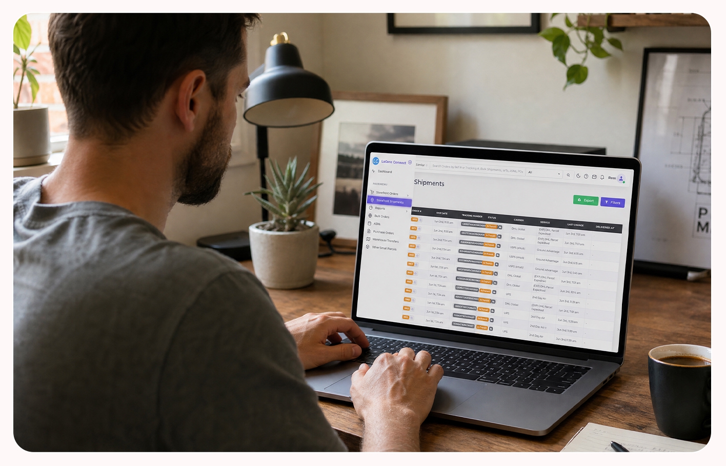 Storefront Shipments in LaCore Connect