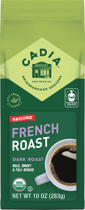 CADIA French roast ground coffee