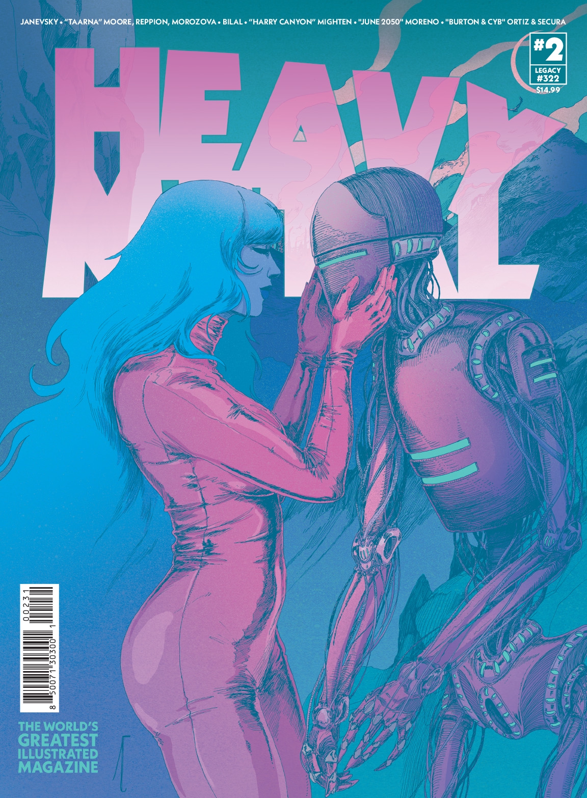 Heavy Metal #1C Tula Lotay cover